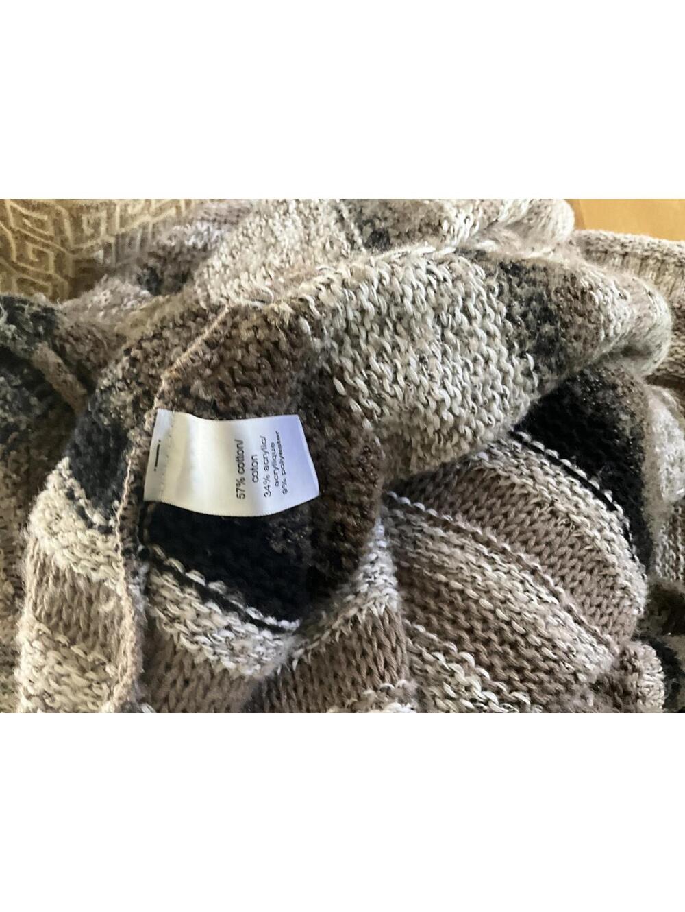 Maurice’s Stripe Sweater Long Cardigan - Picture 4 of 5